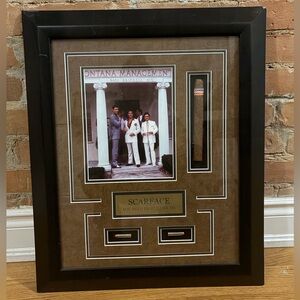 Scarface Framed Bullets & Cigar Display m